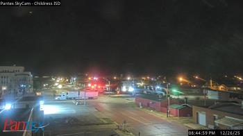 Weather camera view of Childress ISD.