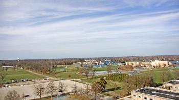 Weather camera view of Eastern Illinois University.