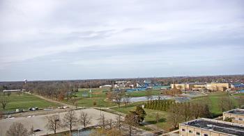 Weather camera view of Eastern Illinois University.