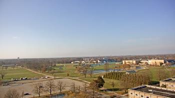 Weather camera view of Eastern Illinois University.