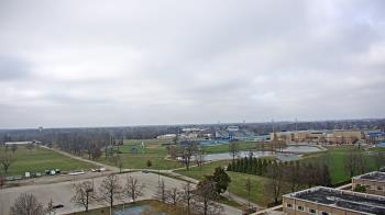Weather camera view of Eastern Illinois University.