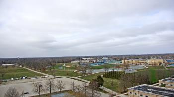 Weather camera view of Eastern Illinois University.