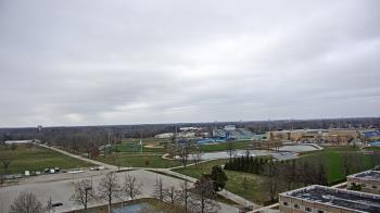 Weather camera view of Eastern Illinois University.