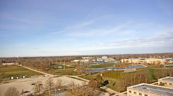 Weather camera view of Eastern Illinois University.