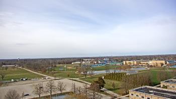 Weather camera view of Eastern Illinois University.
