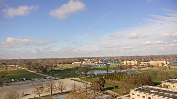 Weather camera view of Eastern Illinois University.