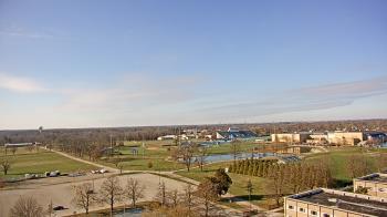 Weather camera view of Eastern Illinois University.