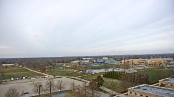 Weather camera view of Eastern Illinois University.