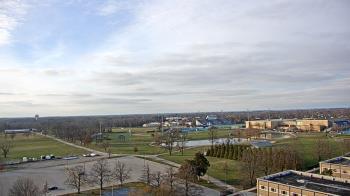 Weather camera view of Eastern Illinois University.