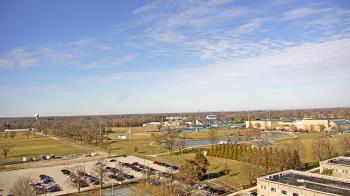 Weather camera view of Eastern Illinois University.