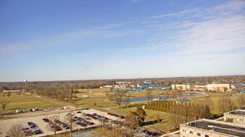 Weather camera view of Eastern Illinois University.
