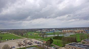 Weather camera view of Eastern Illinois University.