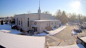 Weather camera view of St. Bridget School.