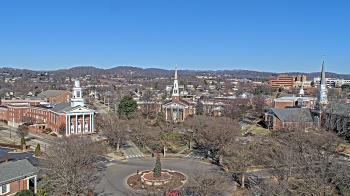 Weather camera view of Kingsport City Hall.