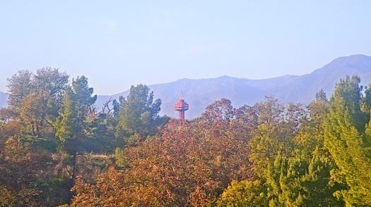 Weather camera view of College of the Canyons.