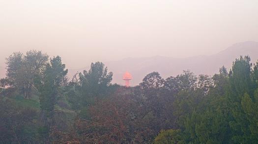 Weather camera view of College of the Canyons.
