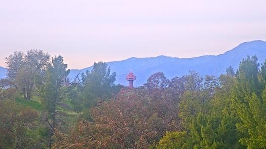 Weather camera view of College of the Canyons.