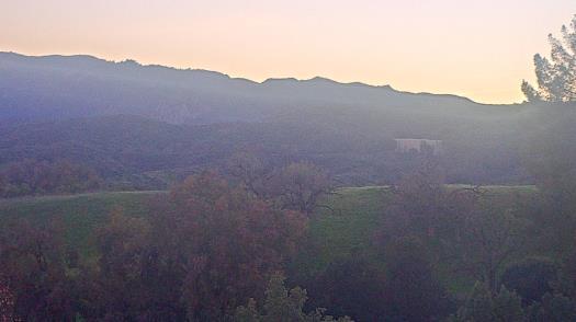 Weather camera view of College of the Canyons.