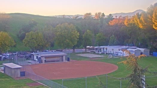 Weather camera view of College of the Canyons.