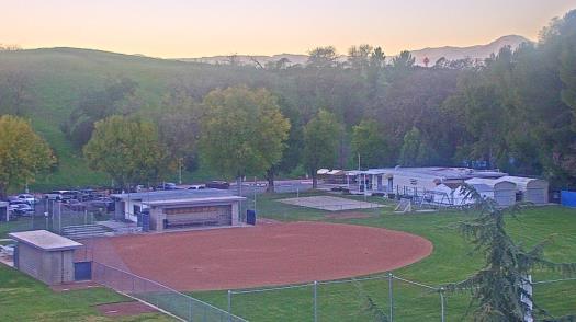Weather camera view of College of the Canyons.