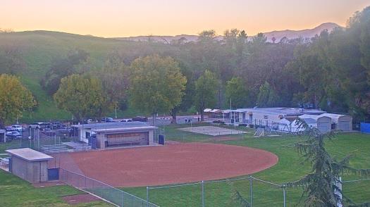 Weather camera view of College of the Canyons.