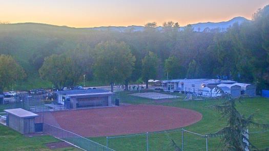 Weather camera view of College of the Canyons.