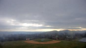 Weather camera view of Allegany HS.