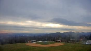 Weather camera view of Allegany HS.