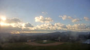 Weather camera view of Allegany HS.