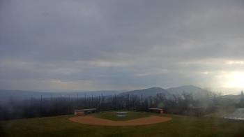 Weather camera view of Allegany HS.