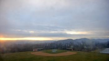 Weather camera view of Allegany HS.