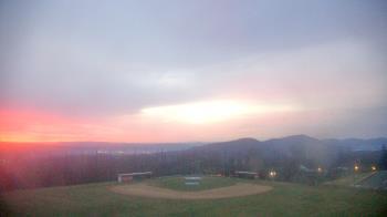 Weather camera view of Allegany HS.