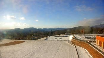 Weather camera view of Allegany HS.