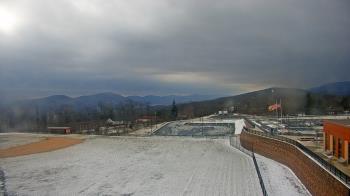 Weather camera view of Allegany HS.