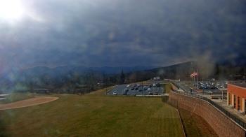 Weather camera view of Allegany HS.