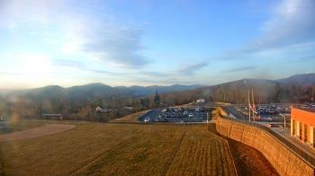 Weather camera view of Allegany HS.