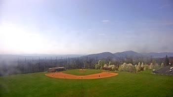Weather camera view of Allegany HS.