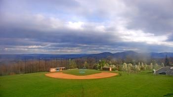 Weather camera view of Allegany HS.