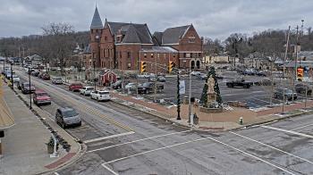 Weather camera view of City of Connersville.
