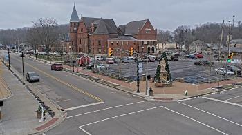 Weather camera view of City of Connersville.