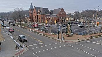 Weather camera view of City of Connersville.