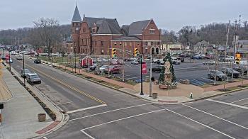 Weather camera view of City of Connersville.