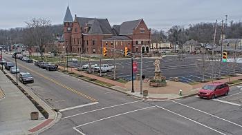 Weather camera view of City of Connersville.