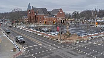 Weather camera view of City of Connersville.