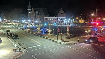 Weather camera view of City of Connersville.