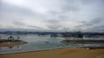 Weather camera view of Three Oaks Recreation Area.