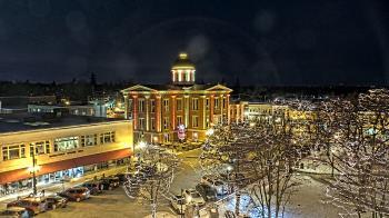 Weather camera view of City of Woodstock.