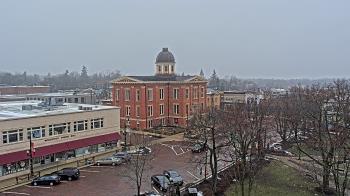 Weather camera view of City of Woodstock.