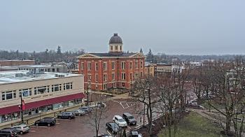 Weather camera view of City of Woodstock.
