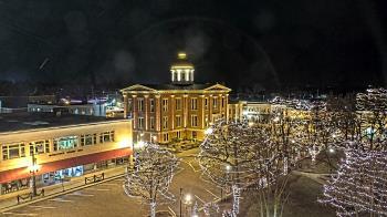 Weather camera view of City of Woodstock.